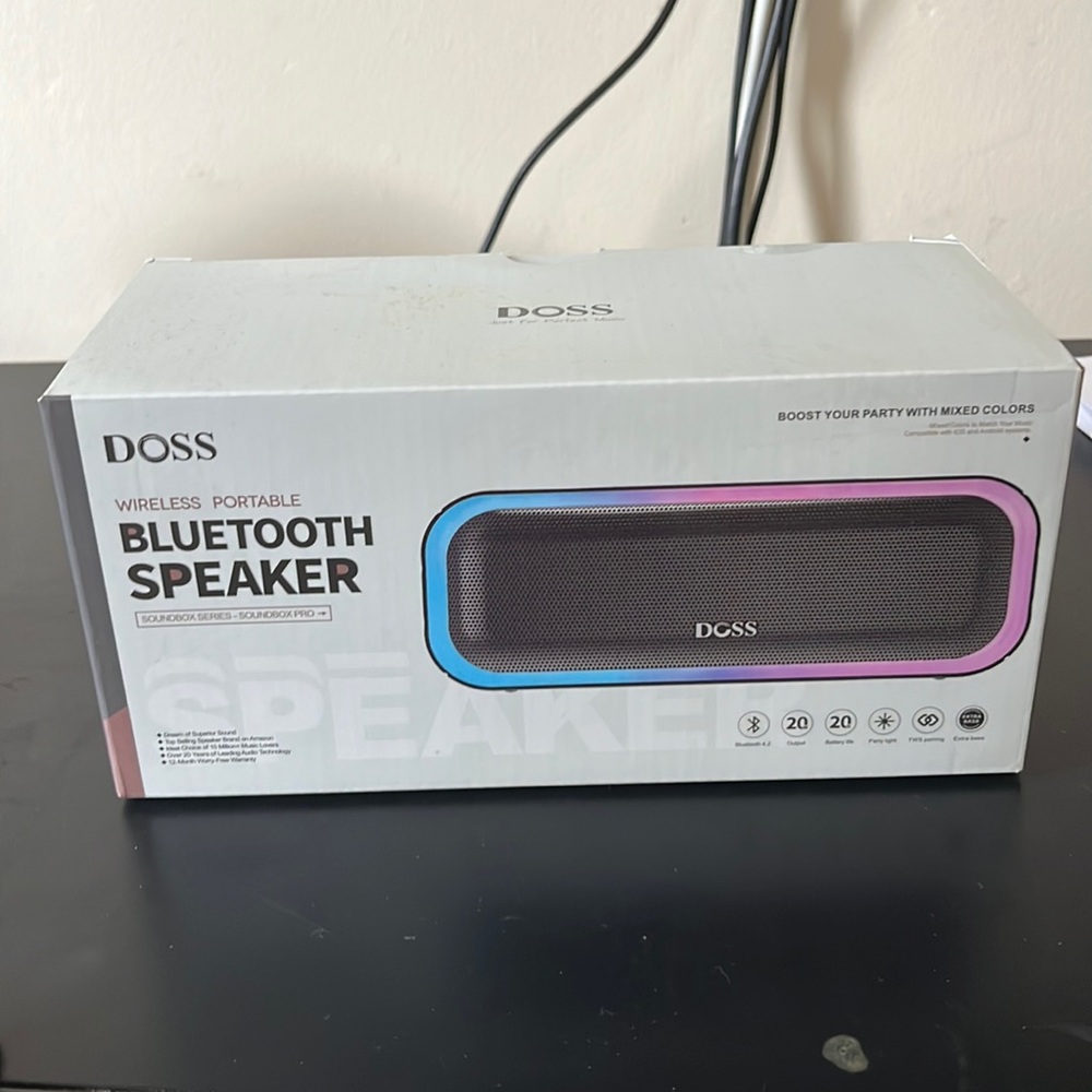 DOSS audio Bluetooth speaker from soundbox series soundbox pro